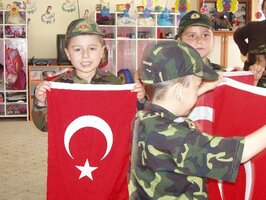 Erstklässler der türkischen Schule Erstklässler der türkischen Schule