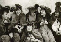 Theaterstück "Frederick und der Mäusetanz" beim Schulfest 1989