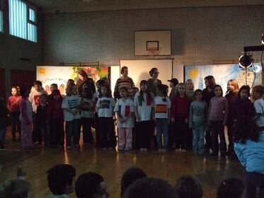 Abschlussauftritt der Mitwirkenden Abschlussauftritt der Mitwirkenden