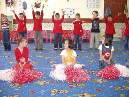 Vorführung der Vorschulgruppe Vorführung der Vorschulgruppe