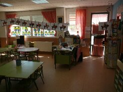 Im Klassenraum
