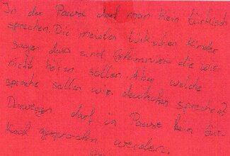 Türkisch in der Schule - Nein!