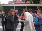 Begrüßung der Bundesbildungsministerin Begrüßung der Bundesbildungsministerin