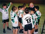 Unsere Mannschaft beim Spiel